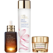 雅诗兰黛修护礼盒(棕瓶50ml+樱花水200ml+胶原霜50ml)化妆品母亲节礼物