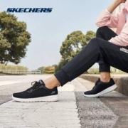 Plus会员，Skechers 斯凯奇 Go Walk Joy系列 情侣款轻质绑带健步鞋15641