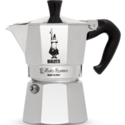 比乐蒂摩卡壶 咖啡壶 户外露营家用 MOKA EXPRESS 经典款6杯份 （单阀）