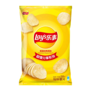 Lay’s/乐事薯片美国经典原味220g×1袋零食小吃休闲食品明星同款
