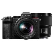 再降价， 31日20点、PLUS会员：Panasonic 松下 S5K 全画幅微单相机 + 松下镜头20-60mm+ 50mm双镜头套机