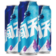 临近期：雪花 啤酒勇闯天涯500ml*3听（效期至23年6月1日）
