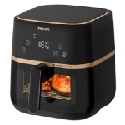PLUS会员：PHILIPS 飞利浦 空气炸锅家用5L大容量  HD9455