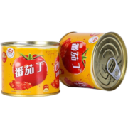 冠农股份新疆特产番茄丁210g*6罐自然熟西红柿丁番茄罐头番茄酱