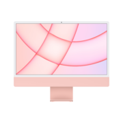 Apple iMac 24英寸  粉色 4.5K屏 八核M1芯片(7核图形处理器) 8G 256G SSD 一体式电脑主机 MJVA3CH/A