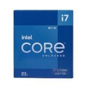intel 英特尔 i7-12700KF 台式机CPU处理器 12核20线程