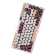 KZZI 珂芝 K75 三模机械键盘 82键 TTC静音红轴V3