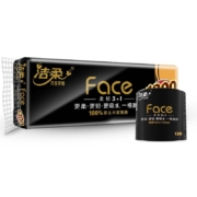 概率券：C&S 洁柔 卷纸 黑face 4层130g*10卷