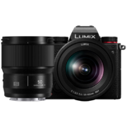 再降价，31日20点、PLUS会员：Panasonic 松下 LUMIX S5 Lumix S 20-60mm F3.5 变焦镜头+50mm F1.8 定焦镜头 双头套机