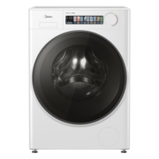 美的（Midea）滚筒洗衣机全自动 元气轻氧系列 小白鲸 MD100WJ3 洗烘一体机 天然草本除菌 超薄全嵌 10公斤