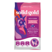 素力高（SolidGold）金装进口粮 成猫幼猫全阶段金素猫粮 每日营养鲜肉猫粮5.44kg/12磅