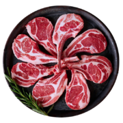 谷开元羊肉 法式羊排  滩羊法式羊排8支