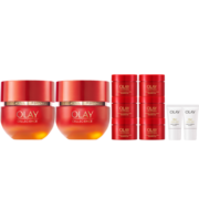 玉兰油（OLAY）超红瓶乳液面霜50g双支装提拉紧致抗皱面霜礼物女士护肤品