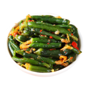 八咸王延边朝鲜小黄瓜咸菜黄瓜开味下饭菜酱菜东北小吃咸菜组合装500g 【小黄瓜250g】+【辣白菜 250g】