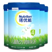【自营】Nutrilon诺优能PRO 儿童奶粉4段3-6岁 800g*4罐