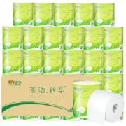 心相印 茶语丝享系列 有芯卷纸 4层*100g*20卷