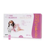 REVOLUTION 大宠爱 犬猫通用 体内外驱虫滴剂 2.5kg以下 单支拆售
