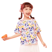 迪士尼（Disney）女童套装儿童套装两件套夏季新款童装宝宝衣服米妮黛丝IP联名款 米奇家族堆堆乐-女童 120cm