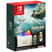 任天堂（Nintendo） Switch oled日版游戏机 续航加强版ns掌机新款 日版OLED塞尔达传说王国之泪限定机【不含游戏】