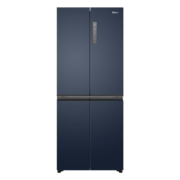 PLUS会员：Haier 海尔 BCD-406WLHTDEDB9 风冷十字对开门冰箱 406L 星石蓝