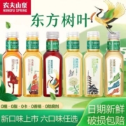 农夫山泉东方树叶整件青柑普洱茉莉花茶无糖500ml*12瓶茶饮料