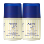 艾惟诺（Aveeno）儿童面霜舒缓柔嫩宝宝保湿按压乳液小喷泉倍润面霜48g*2