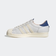 20点、618预售：adidas 阿迪达斯 三叶草 SUPERSTAR 男女蓝标贝壳头板鞋