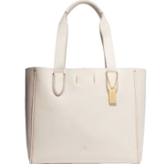 蔻驰（COACH）奢侈品女士Derby纯色皮质托特包手提单肩包58660【品牌授权直供】