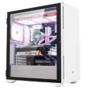 618预售、PLUS会员: aigo 爱国者 YOGO  K1白色 超高兼容性 9风扇位 电脑机箱  E-ATX/ATX主板/360水冷/钢化玻璃全侧/4090显卡