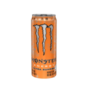 可口可乐 Monster 魔爪 无糖柑橘味 维生素能量 运动饮料 330ml*12罐 整箱
