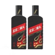 PLUS会员：YONGFENG 永丰牌 北京二锅头 黑金版 42%vol 清香型白酒 500ml*2瓶 双支装
