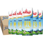 安佳（Anchor） 安佳牛奶 进口牛奶 全脂250mL*24/箱+6只装