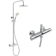 KOHLER 科勒 齐乐系列 K-76623T-B9-CP 恒温淋浴花洒套装