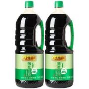 李锦记 酱油 薄盐生抽 薄盐多鲜生抽  1.52kg*2