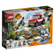 乐高（LEGO）积木侏罗纪世界76946捕捉迅猛龙布鲁和贝塔6岁+玩具儿童节礼物