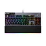 京东PLUS：ROG 玩家国度 耀光2 幻 104键 有线机械键盘 黑色 NX冰川蓝轴 RGB