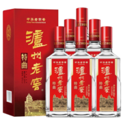 泸州老窖 52度特曲浓香型白酒 纯粮食整箱装500ml*6瓶礼盒装