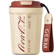 GERM可口可乐保温杯咖啡杯女生高颜值男士复古水杯随行杯子送礼物