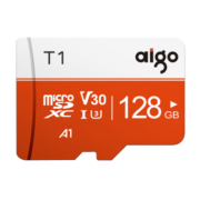 爱国者（aigo）128GB TF（MicroSD）存储卡 U3 A1 V30 4K T1高速内存卡 读速100MB/s 适用手机行车记录仪监控