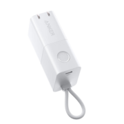 Anker安克 充电宝充电器二合一能量棒Pro PD30W苹果快充type-c充电头兼容27W 适用Apple13/14/华为/小米 白色