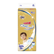 大王(GOO.N)光羽婴儿纸尿裤尿不湿 纸尿裤 L36片（9-14kg）