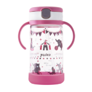 plus会员、亲子会员：Richell 利其尔 儿童透透杯 畅饮型 450ml+凑单品（学生杯）