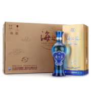 PLUS会员、需抢券：YANGHE 洋河 海之蓝 蓝色经典 52%vol 浓香型白酒 480ml*6瓶 整箱装
