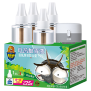 超威（SUPERB）电热蚊香液 驱蚊液电蚊液灭蚊液 灭蚊器电蚊香 家用套装品牌 5瓶1器（驱蚊285晚）