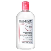 Bioderma/贝德玛法国卸妆水粉水清洁毛孔无刺激眼唇脸500ml