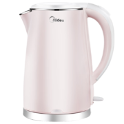 美的（Midea）电热水壶 304不锈钢  1.7L 1705b