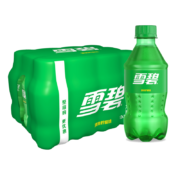 限地区：雪碧 Sprite 柠檬味 汽水 碳酸饮料 300ml*12罐*2件