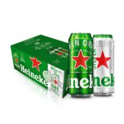 Heineken 喜力 啤酒 500ml*21听大（经典18听+星银3听）