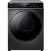 23日20点、PLUS会员：Haier 海尔 晶彩系列 EG100BDC189SU1 直驱滚筒洗衣机 10kg 玉墨银