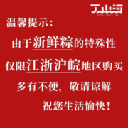 丁山河 粽子肉粽 嘉兴特产大肉粽子 蛋黄肉粽豆沙粽 端午节手工新鲜 新鲜排骨粽 170g*5只